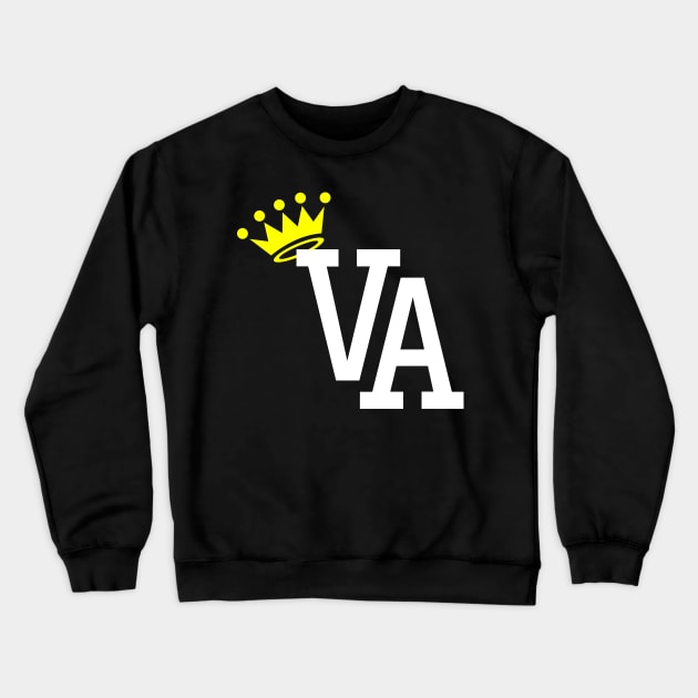 King Of Virginia Crewneck Sweatshirt by airealapparel